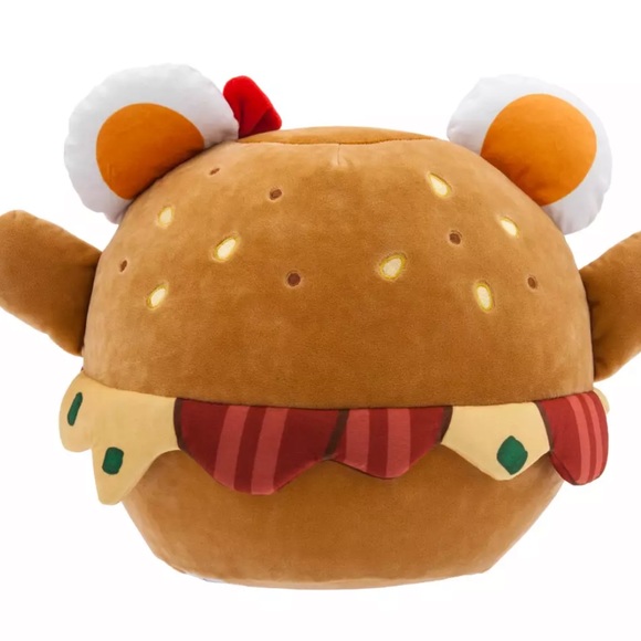 Minnie Mouse Everything Bagel Sandwich Disney Munchlings Plush – Medium 17'' - Picture 3 of 3